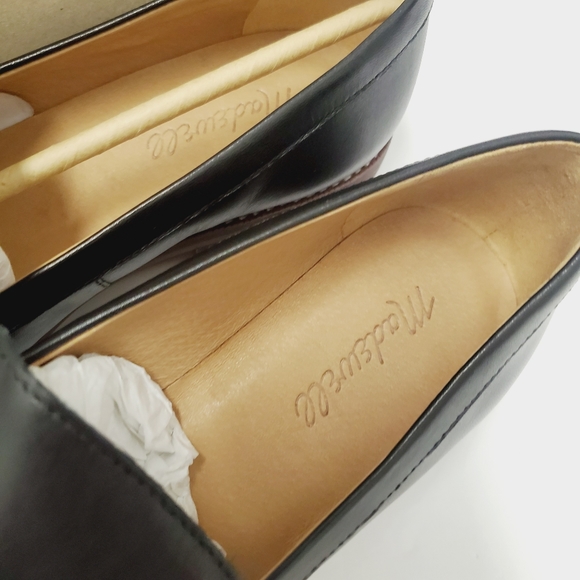 Madewell The Elinor Loafer Black Shoes - Picture 9 of 11